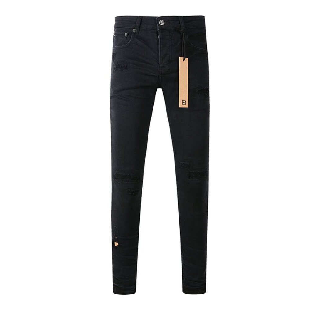 Ksubi Black Skinny Jeans With Ripped Pockets